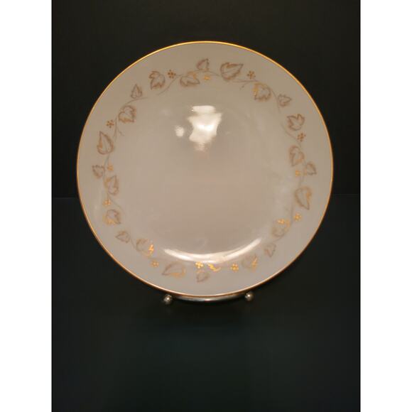 Vintage Noritake Ivory China Goldivy 8.25" Round Salad Plate 7531 - Picture 8 of 8